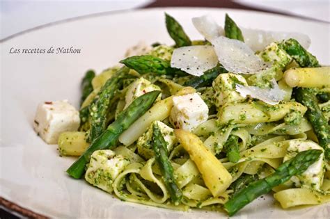 Ma cuisine au fil de mes idées Tagliatelle aux asperges et à la