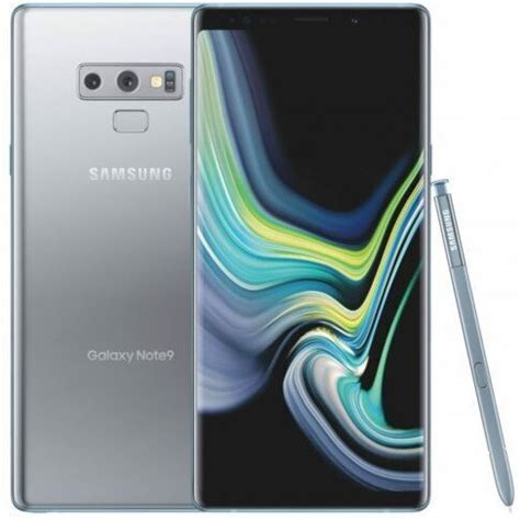 Смартфон Samsung Galaxy Note 9 N960F\DS Duos 8\512Gb Cloud Silver ...