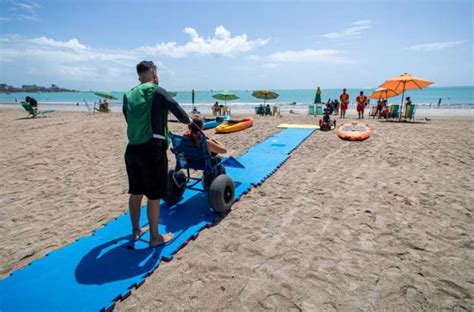 Prefeitura Realiza Praia Acess Vel Na Folia Nesta Sexta Feira Na