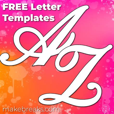 Large Alphabet Letters For Printing