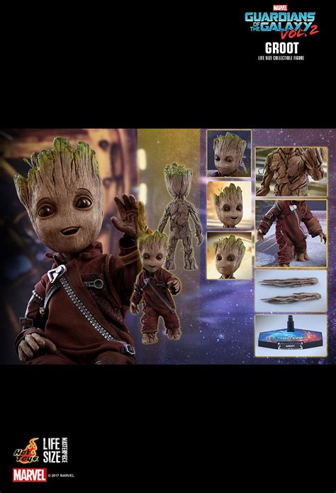 Toyhaven Hot Toys Lms Guardians Of The Galaxy Vol Scale Groot Life Size Cm