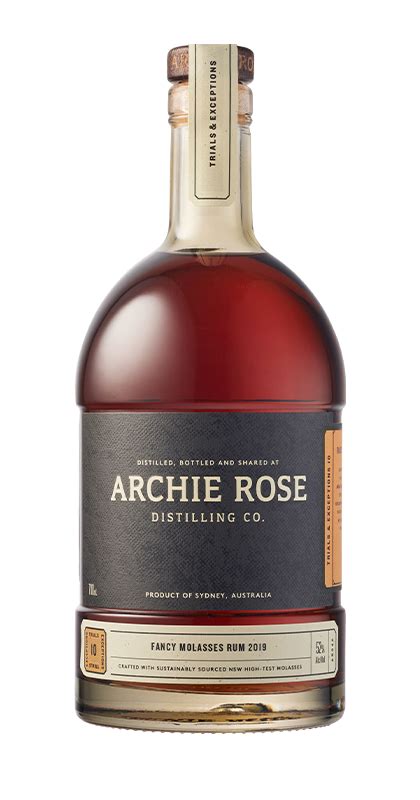 Fancy Molasses Rum Fancy Molasses Rum Archie Rose Distilling Co