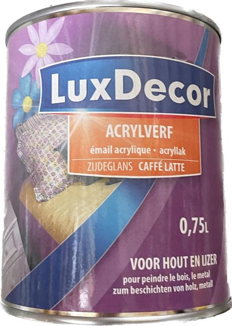 Farba Luxdecor Emalia Caffe Latte L Akryl Mat Nl Opinie I Ceny