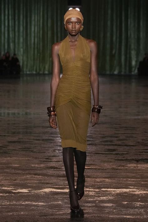 Saint Laurent Leans Fully Into Naked Dressing For Fall Fashionista