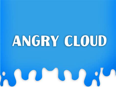 Angry Cloud On Behance