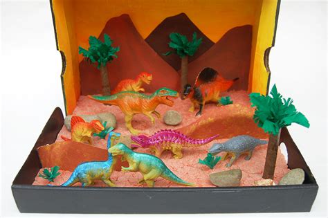 Dinosaur Diorama | Kids' Crafts | Fun Craft Ideas | FirstPalette.com