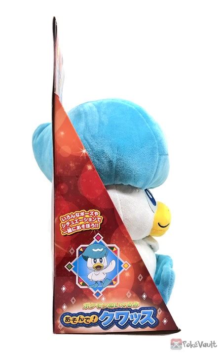 Pokemon 2022 Quaxly Takara Tomy Plush Toy