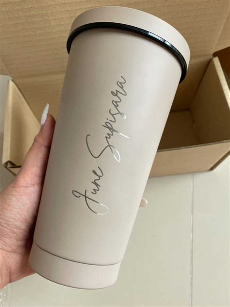 แกวเกบ ความ เยน Luxury Tumbler ส Nude LINE SHOPPING