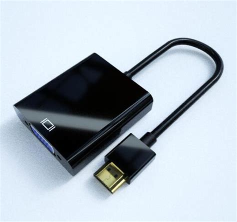 Hdmi Vga Model - TurboSquid 1520819