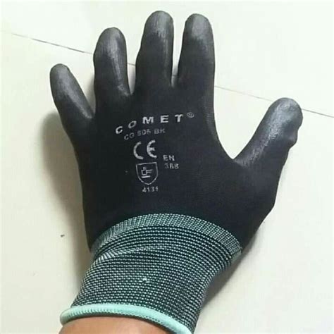 Jual Sarung Tangan Safety Kerja Hitam Palmfit Merk Comet Sima Promaster