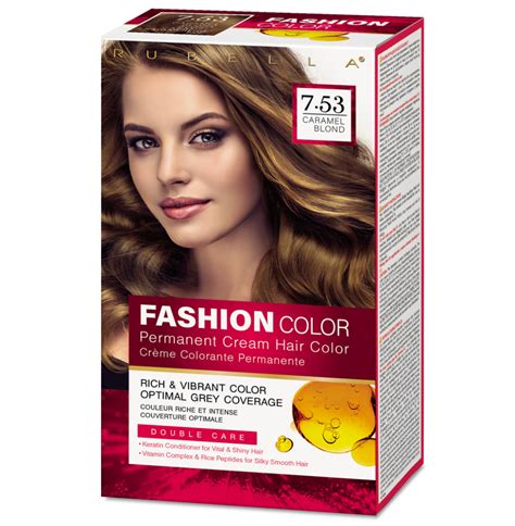 Rubella Краска д/волос Fashion Color 7.53 Карамельно-русый - купить в ...