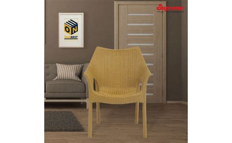 Oaknest Supreme Cambridge Heavy Plastic Chair Oversized Arm Chair For