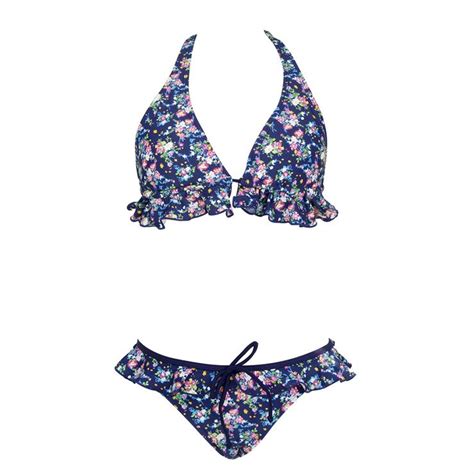 Flowers Skirted Bikini BK