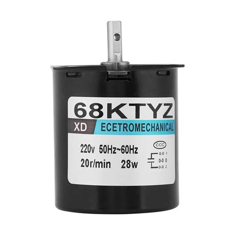 XD68KTYZ-AC-S1 AC220V-Synchronmotor, 12-V-Motor, AC-Einheitslüftermotor ...