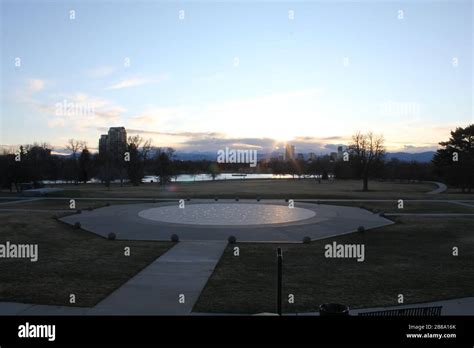 City Park Denver Colorado Usa Stock Photo Alamy