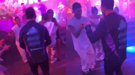 Graban A Messi Bailando Cumbia Con Sus Compa Eros