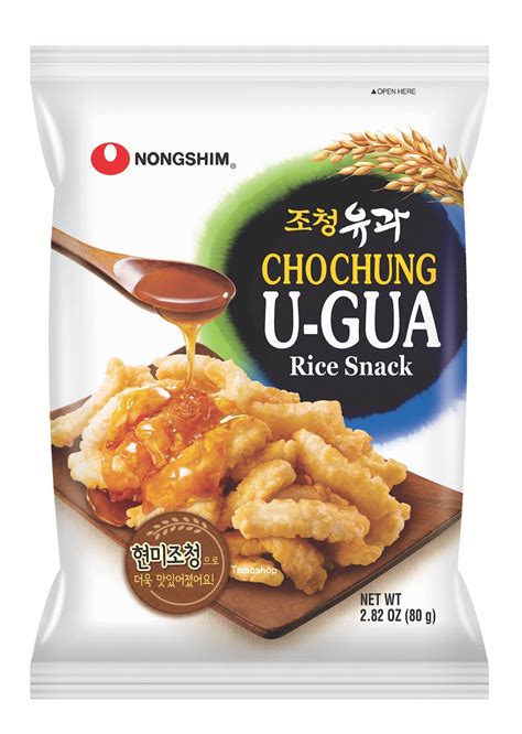 SNACK CHOCHUNG U GUA RICE SNACK 80G KOREA NONGSHIM Taiso Shop