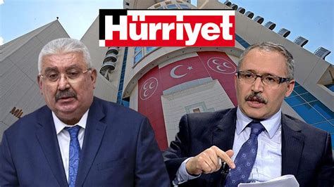 Mhp Li Semih Yal N N Hedefinde H Rriyet Gazetesi Yazar Abdulkadir