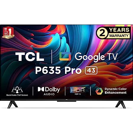 Tcl Cm Inches K Ultra Hd Smart Qled Google Tv C Black