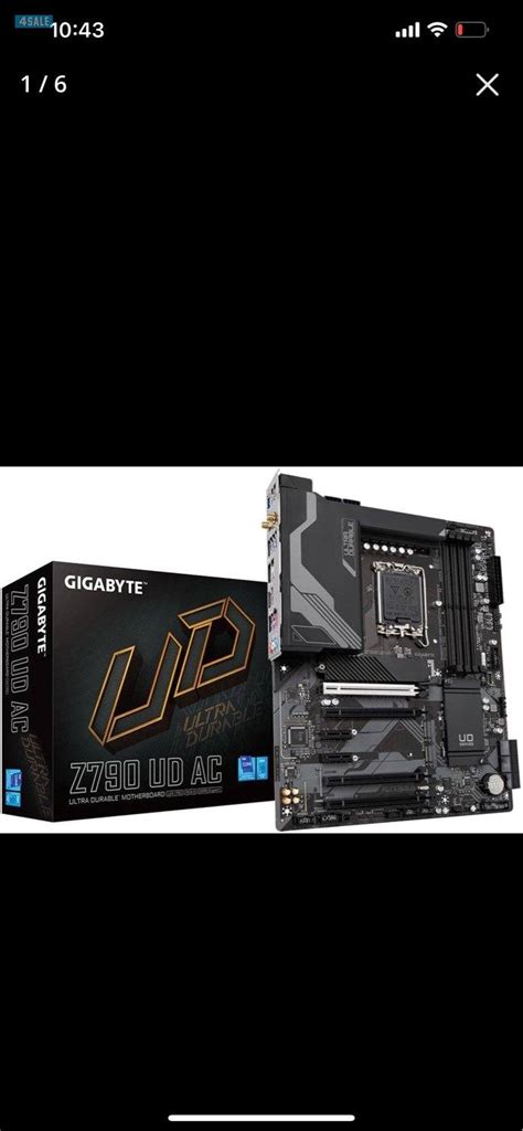 Intel Motherboard Gigabyte Z790 UD AC DDR5, No:18142478