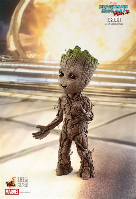 Toyhaven Hot Toys Lms Guardians Of The Galaxy Vol Scale Groot Life Size Cm