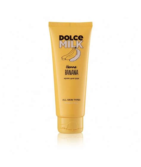 DOLCE MILK Крем для рук Ханна Банана - купить с доставкой по выгодным ...