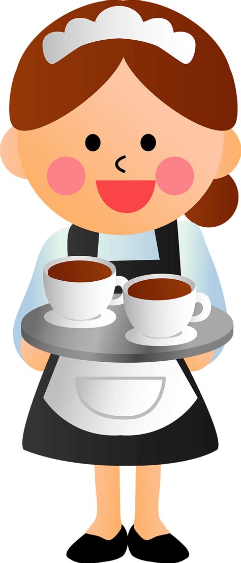 Free Waitress Clipart Collection For Your Projects