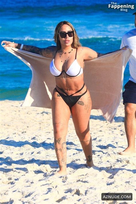 Rafaella Santos Sexy Spotted Showing Off Her Voluptuous Bikini Body At The Beach In Rio De