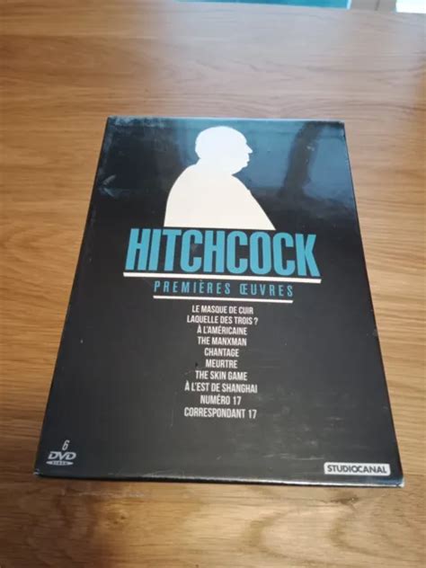 Coffret Dvd Hitchcock Premi Res Uvres Films Neuf Et Rare