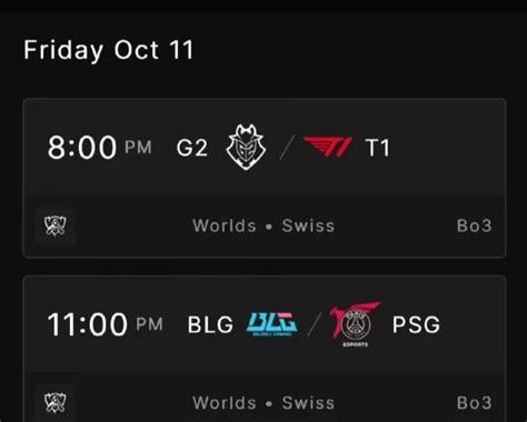 LEAGUE OF LEGENDS Worlds 2024 Tickets Swiss Week 2 Day2 EUR 200 00