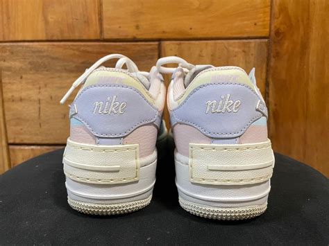 Nike Air Force Shadow Nude Pastel Women S Fashion Footwear Sneakers On Carousell