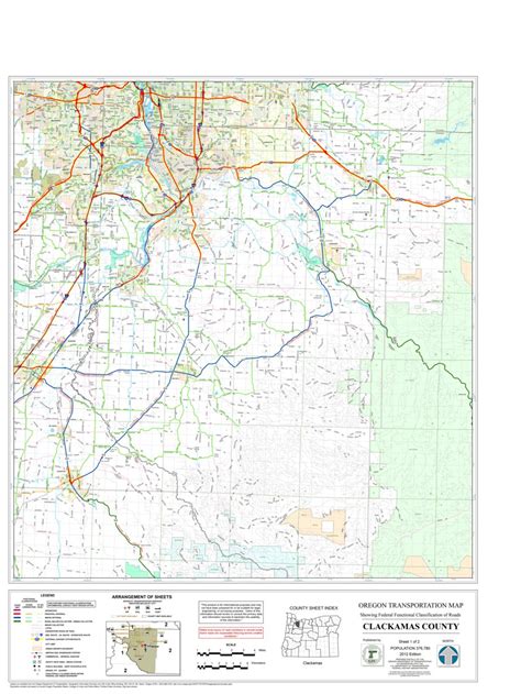 clackamas county sheet  map  avenza systems  avenza maps