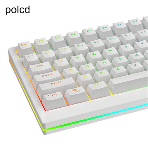 Hot Waterproof Silent RGB Rainbow Backlight Aluminum Roller BT Wireless Keyboard DK83 Polcd
