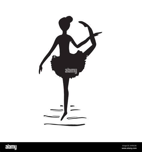 Ballerina Flexible Stock Vector Images Alamy