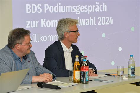 BDS Podiumsgespräch zur Kommunalwahl 2024 in der Stadt Ludwigsburg