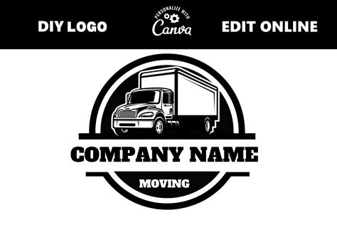 Trucking Logo Logistics Logo Box Truck Logo Truck Svg
