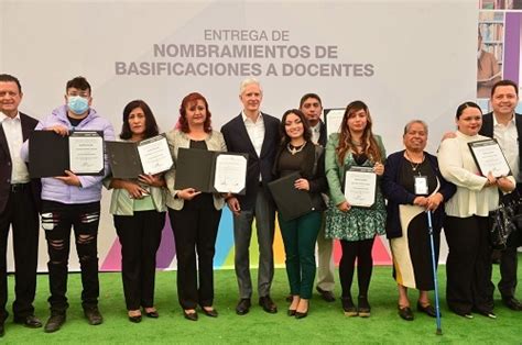 Entrega De 10 Mil 800 Basificaciones A Maestras Y Maestros Mexiquenses