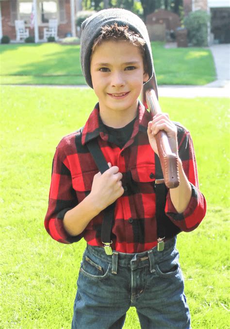 Kids Lumberjack Halloween Costume - Leggings 'N' Lattes