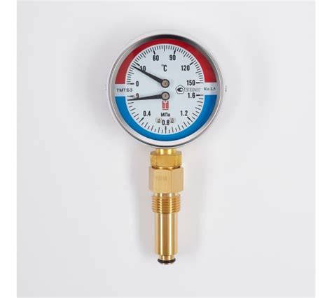 Термоманометр BD ТМТБ БД 31Р (0-150С) (0-1,6)мПа, кл. т. 2,5, G1/2 ...