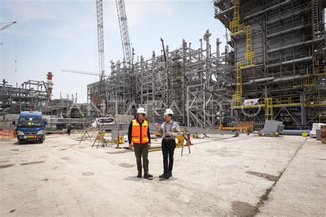 Freeport Smelter Project Development Progress In Gresik Antara Foto