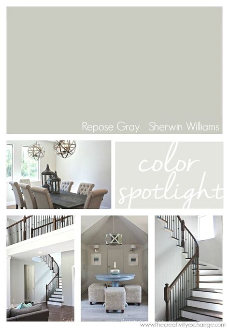 Repose Gray From Sherwin Williams Color Spotlight Spotlight Paint Colors And Repose Gray