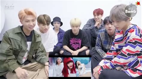 Bts Reaction Blackpink Mv How Like That Youtube