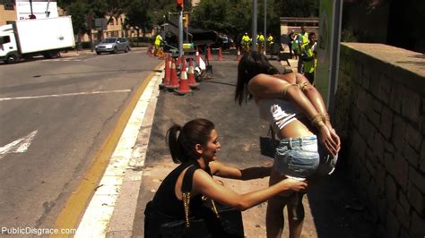 Babe Gets Stripped Tied Up And Fucked Outdoor In Public Places Porn Pictures XXX Photos Sex