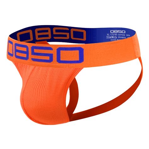 Gay Men Thongs Sexy Jockstrap G Strings Malha Respirável Quick dry Hip Lift U Bolsa Biquíni