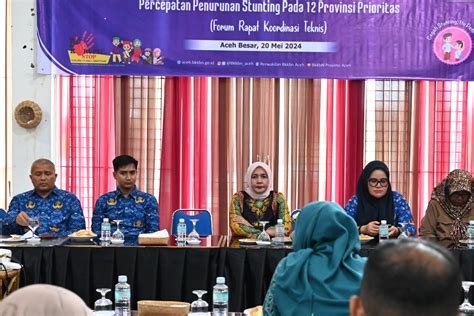 Pemkab Aceh Besar Dan Bkkbn Provinsi Aceh Gelar Rapat Teknis Waspada