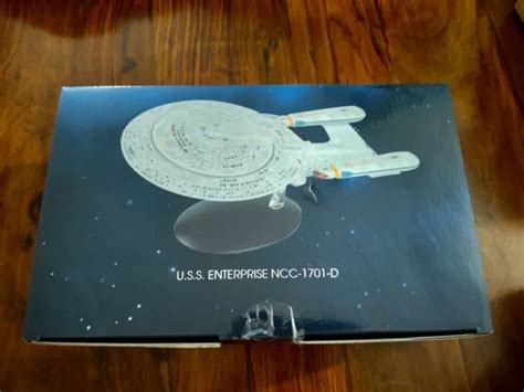 Uss Enterprise D Xl Eaglemoss Ncc D Star Trek Xl Edition New In