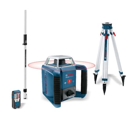 Laser rotatif Bosch GRL 400 H trépied mire Pack