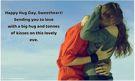 Greetings Cards For Hug Day Happy Hug Day Sweetheart