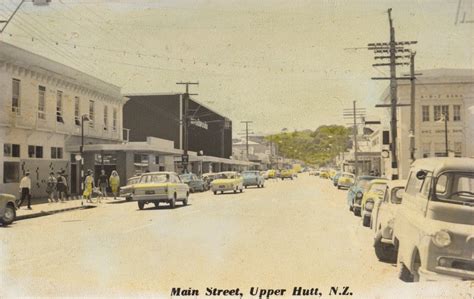 Main Street Upper Hutt Ca 1969 Upper Hutt City Library