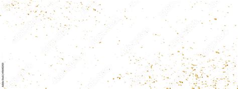 Luxury Gold Sparkle Confetti Glitter And Zigzag Ribbon Falling Down On